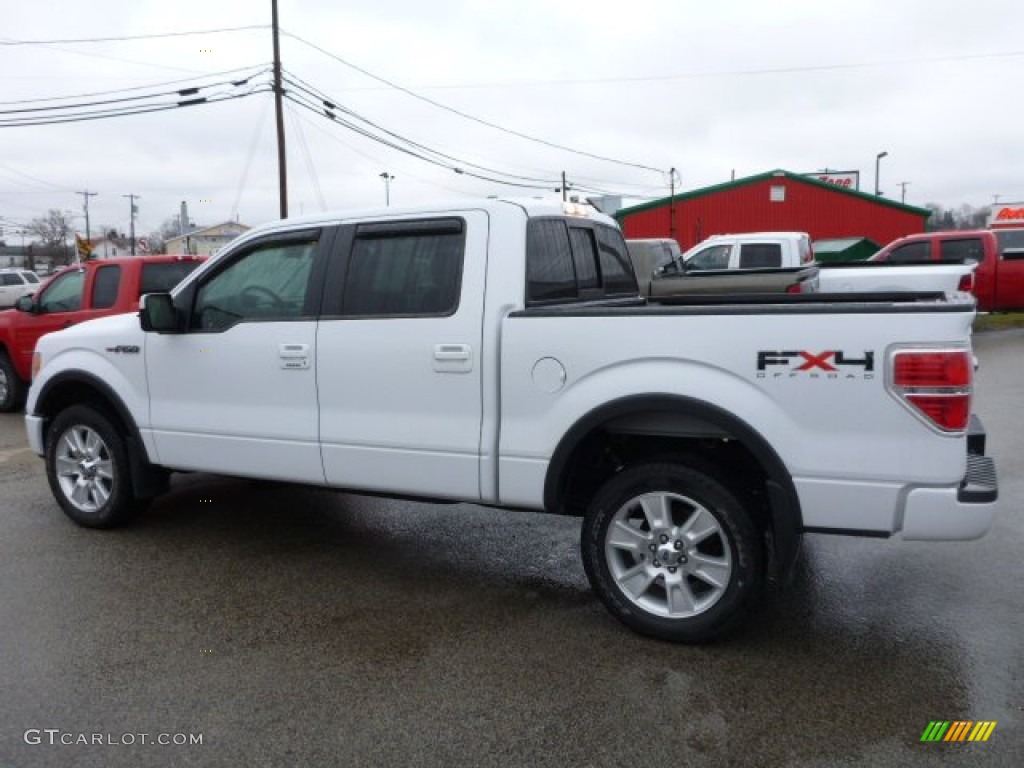 2010 F150 FX4 SuperCrew 4x4 - Oxford White / Black photo #3