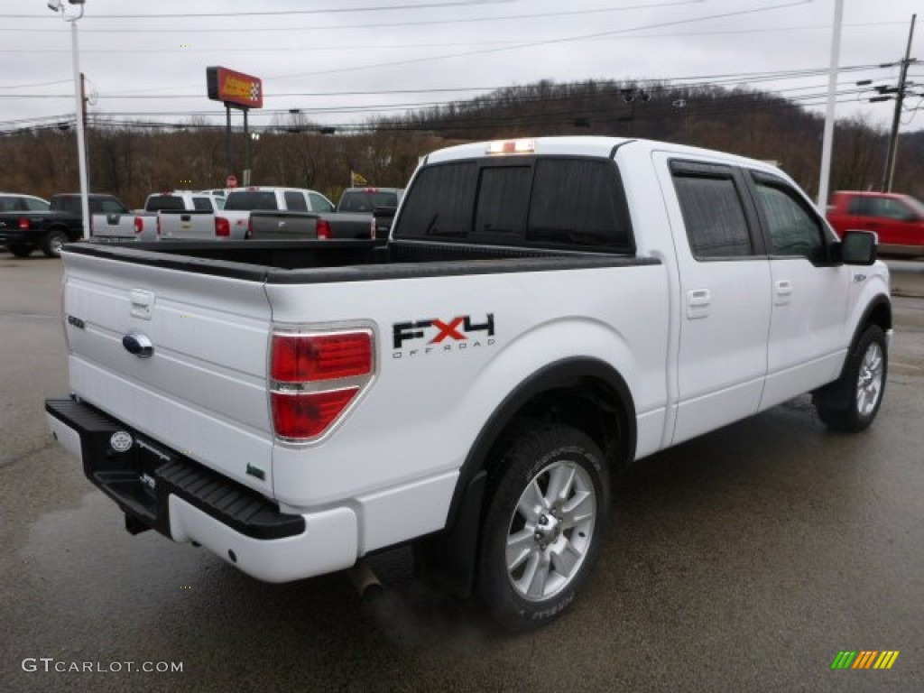 2010 F150 FX4 SuperCrew 4x4 - Oxford White / Black photo #5