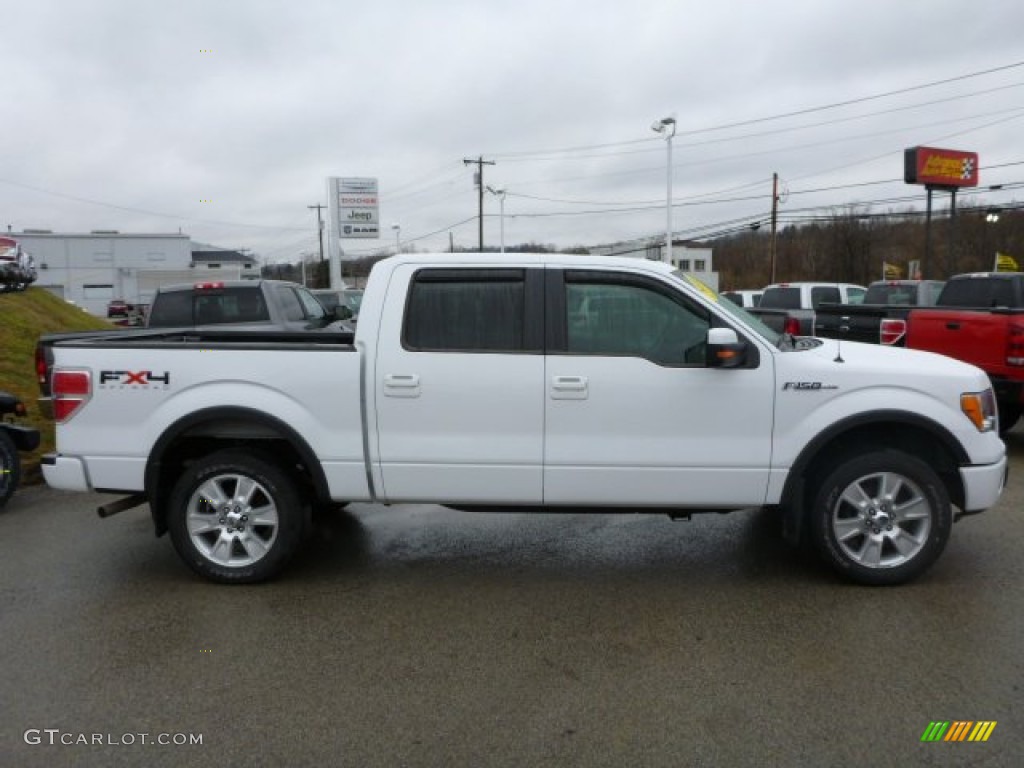 2010 F150 FX4 SuperCrew 4x4 - Oxford White / Black photo #6