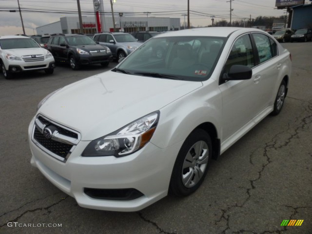 Satin White Pearl 2013 Subaru Legacy 2.5i Exterior Photo #75995704