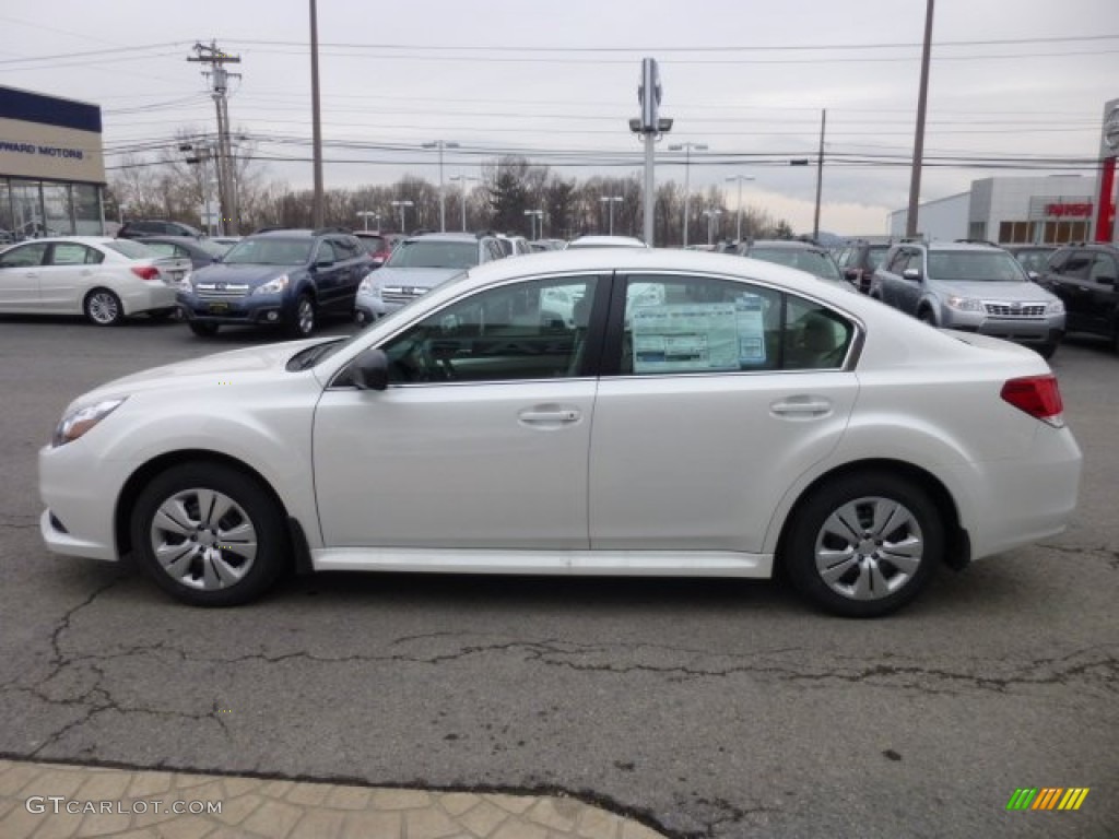 Satin White Pearl 2013 Subaru Legacy 2.5i Exterior Photo #75995722