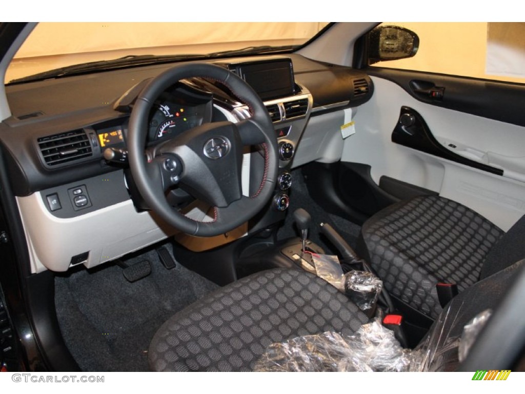 Dark Gray Interior 2012 Scion iQ Standard iQ Model Photo #75996233