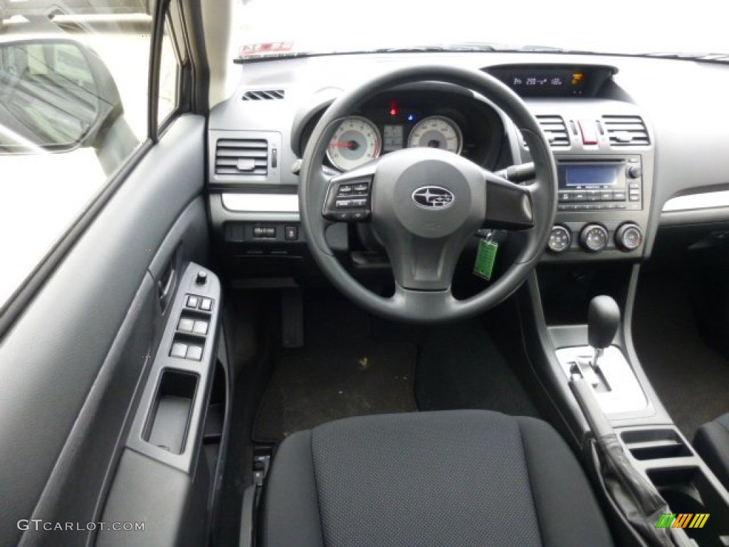 2013 Impreza 2.0i 4 Door - Dark Gray Metallic / Black photo #14