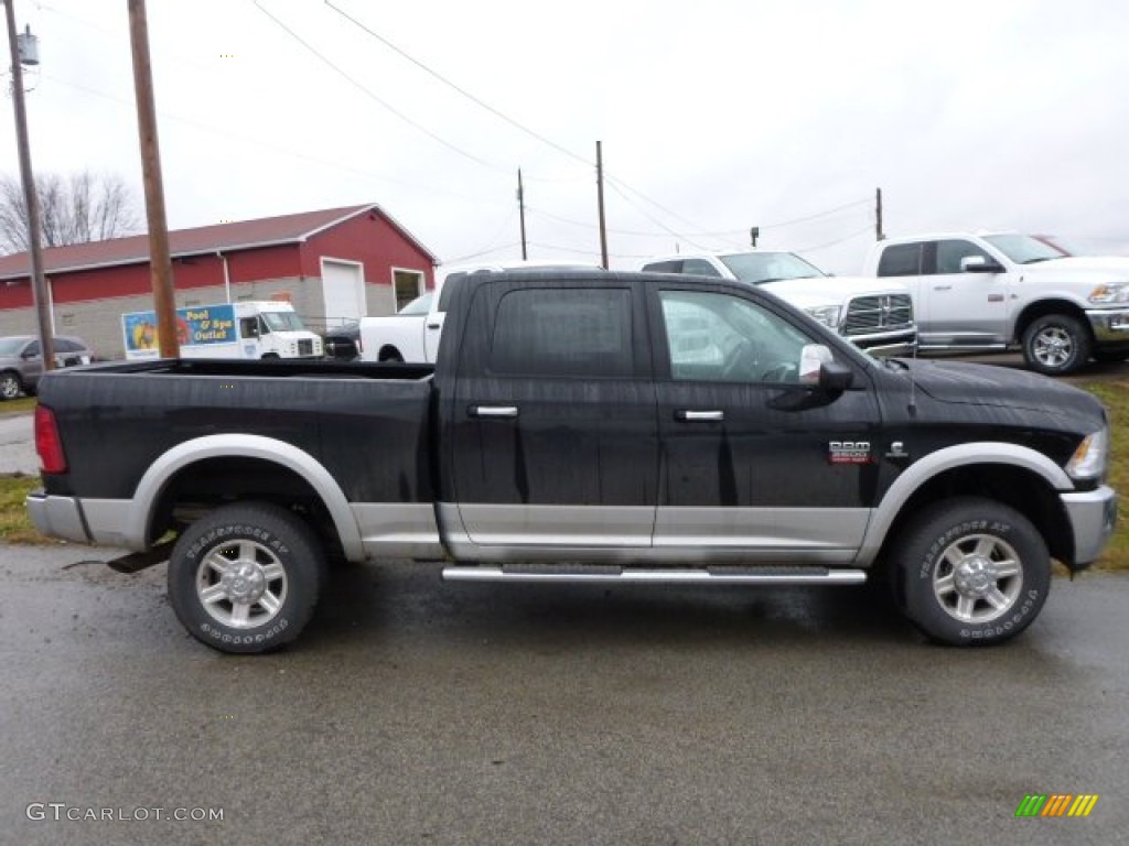 2012 Ram 2500 HD Laramie Crew Cab 4x4 - Black / Dark Slate photo #6