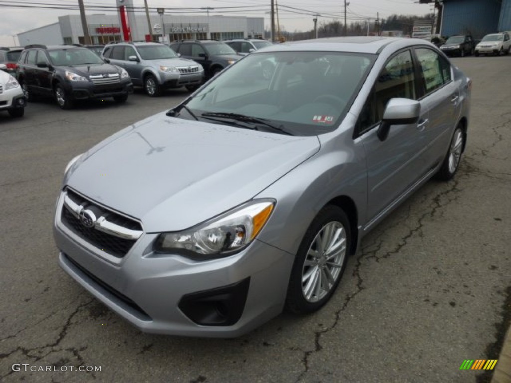 Ice Silver Metallic 2013 Subaru Impreza 2.0i Premium 4 Door Exterior Photo #75996977
