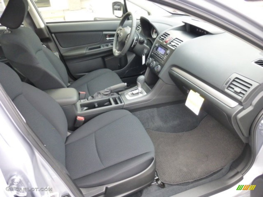 Black Interior 2013 Subaru Impreza 2.0i Premium 4 Door Photo #75997093