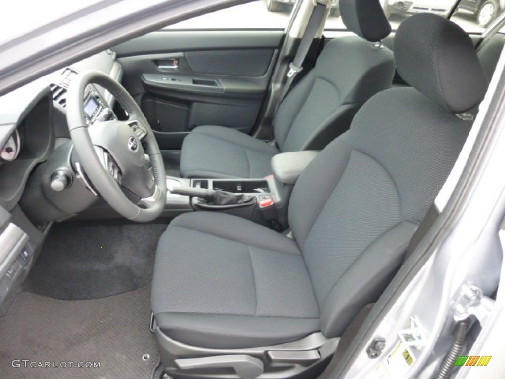 Black Interior 2013 Subaru Impreza 2.0i Premium 4 Door Photo #75997167