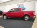 2010 Red Candy Metallic Ford F150 Lariat SuperCrew  photo #8