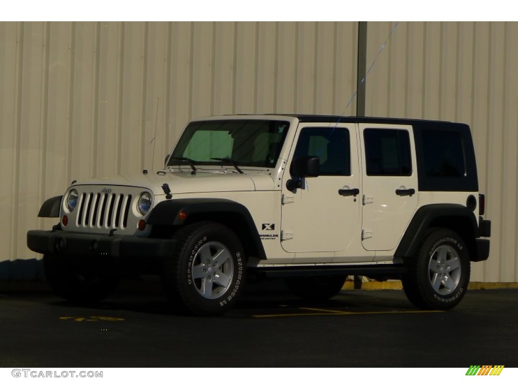 Stone White Jeep Wrangler Unlimited