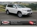 2013 Blizzard White Pearl Toyota Highlander V6 4WD  photo #1