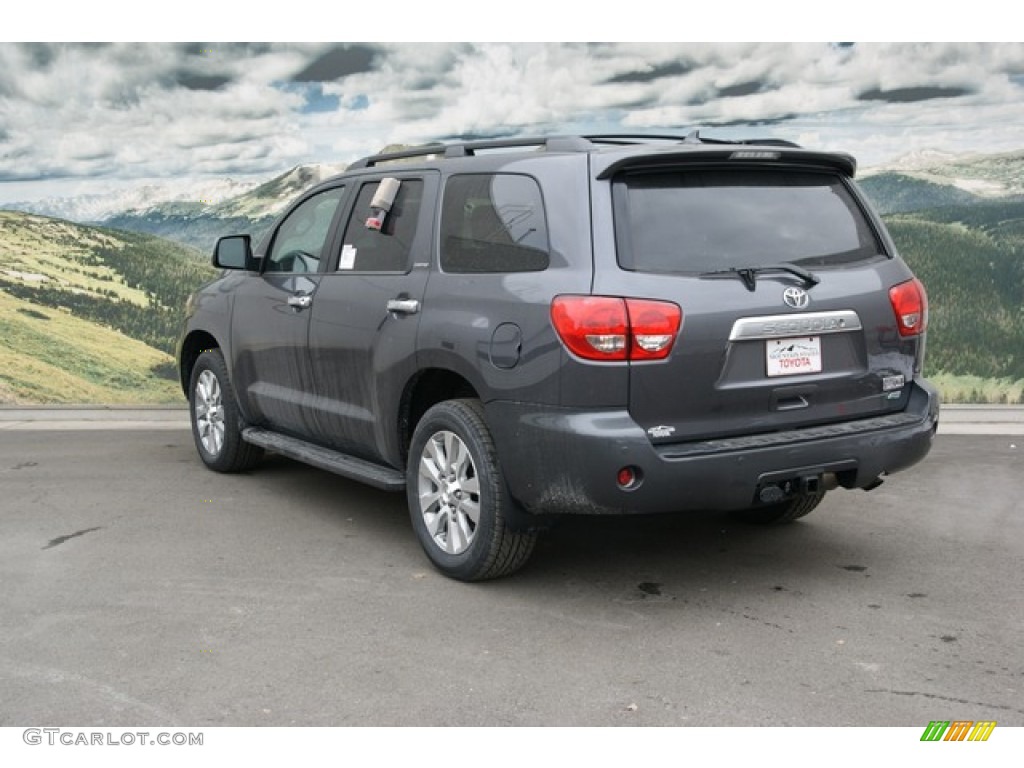2013 Sequoia Limited 4WD - Magnetic Gray Metallic / Graphite photo #2