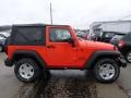 2013 Rock Lobster Red Jeep Wrangler Sport S 4x4  photo #6
