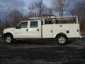 Oxford White - F350 Super Duty XL Crew Cab 4x4 Chassis Photo No. 5