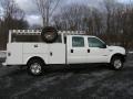 Oxford White - F350 Super Duty XL Crew Cab 4x4 Chassis Photo No. 13