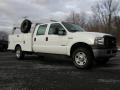 Oxford White - F350 Super Duty XL Crew Cab 4x4 Chassis Photo No. 16