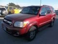 2007 Salsa Red Pearl Toyota Sequoia Limited  photo #7
