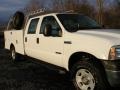 2007 Oxford White Ford F350 Super Duty XL Crew Cab 4x4 Chassis  photo #65