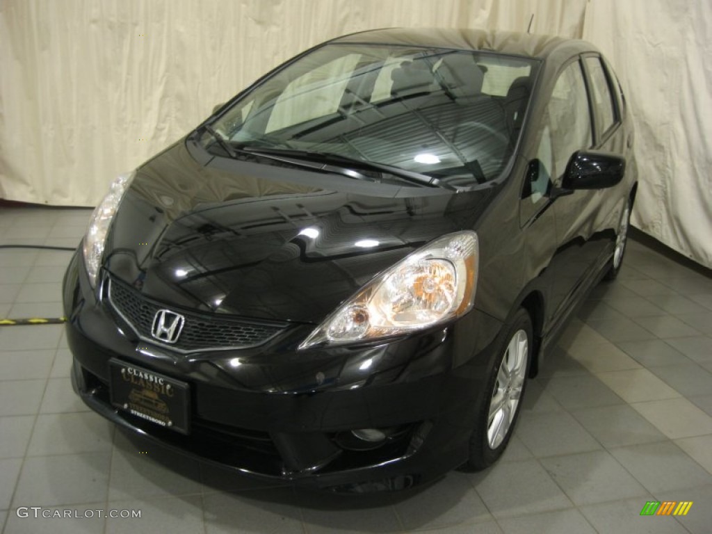 2011 Fit Sport - Crystal Black Pearl / Sport Black photo #1