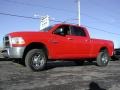 2011 Flame Red Dodge Ram 2500 HD SLT Crew Cab 4x4  photo #1