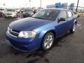 Blue Streak Pearl 2013 Dodge Avenger SE Exterior