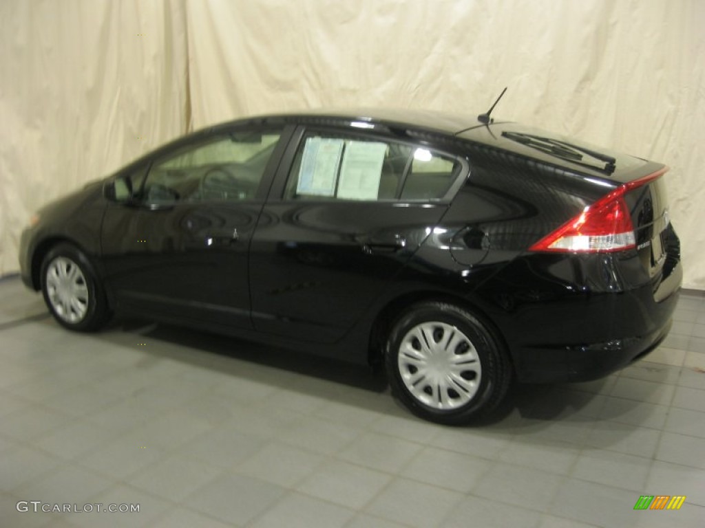 Crystal Black Pearl 2011 Honda Insight Hybrid Exterior Photo #76002295