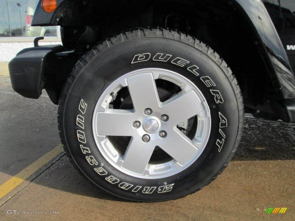 2012 Jeep Wrangler Sahara 4x4 Wheel Photo #76002616
