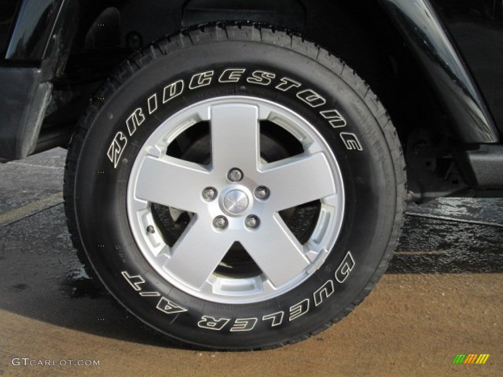 2012 Jeep Wrangler Sahara 4x4 Wheel Photo #76002700