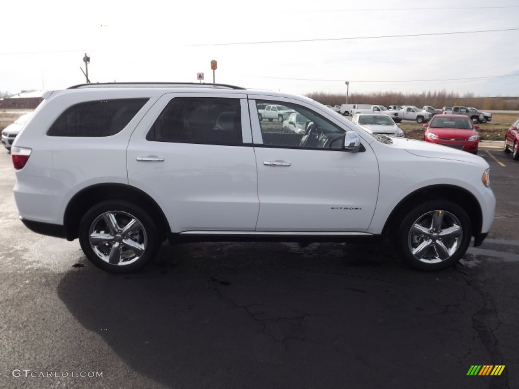 Bright White 2013 Dodge Durango Citadel Exterior Photo #76003057