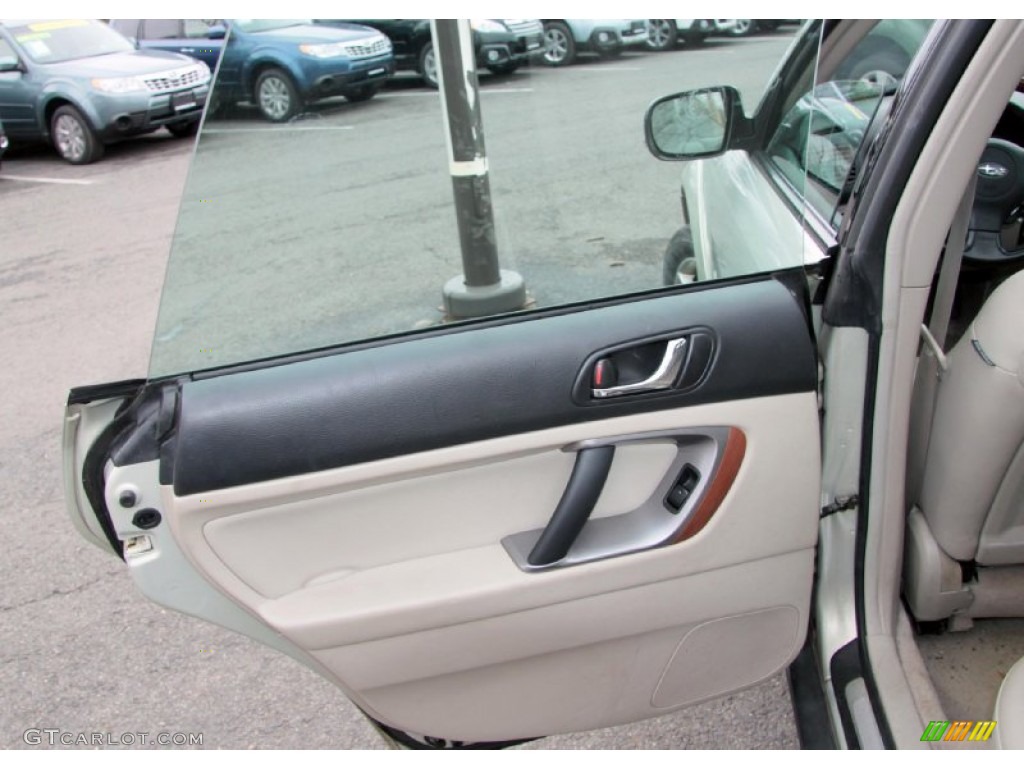 2005 Subaru Outback 3.0 R VDC Limited Wagon Taupe Door Panel Photo #76003138