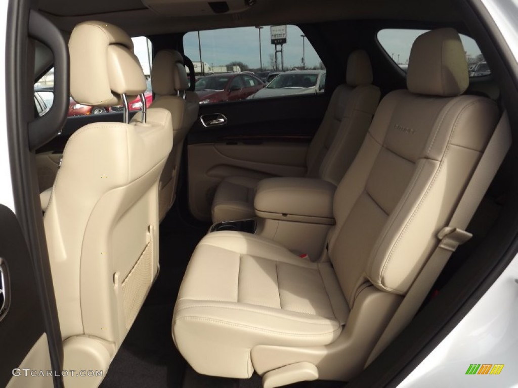 2013 Dodge Durango Citadel Rear Seat Photo #76003330