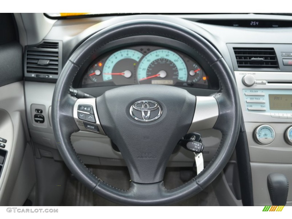2009 Toyota Camry SE Ash Steering Wheel Photo #76003525