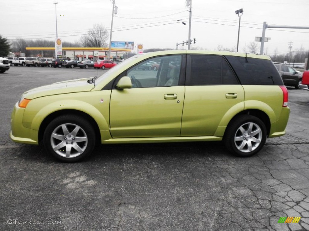 Electric Lime 2004 Saturn VUE V6 AWD Exterior Photo #76003663