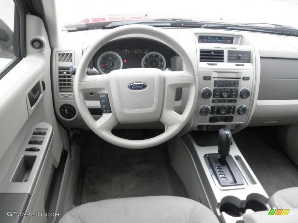 2008 Ford Escape XLT V6 Stone Dashboard Photo #76004422