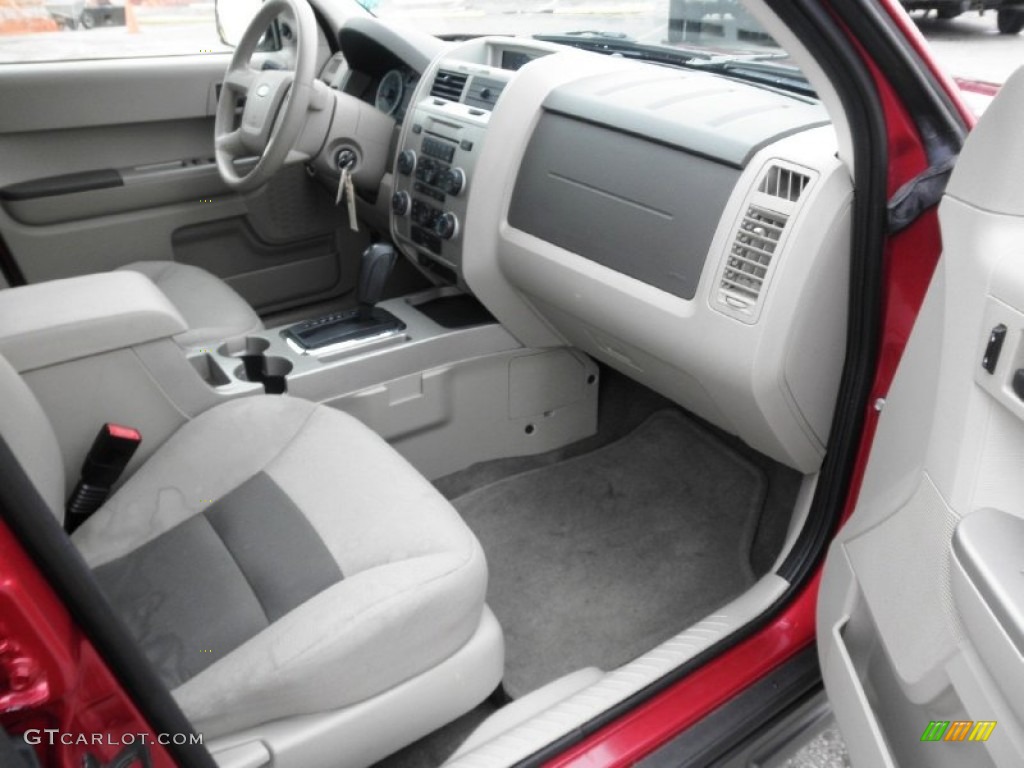 2008 Ford Escape XLT V6 Stone Dashboard Photo #76004573