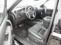 Ebony 2013 GMC Sierra 1500 SLE Crew Cab 4x4 Interior Color