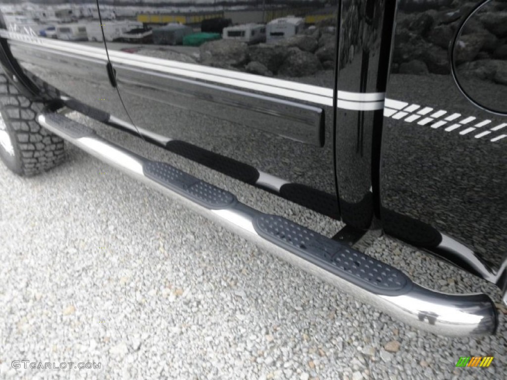 2013 Sierra 1500 SLE Crew Cab 4x4 - Onyx Black / Ebony photo #21