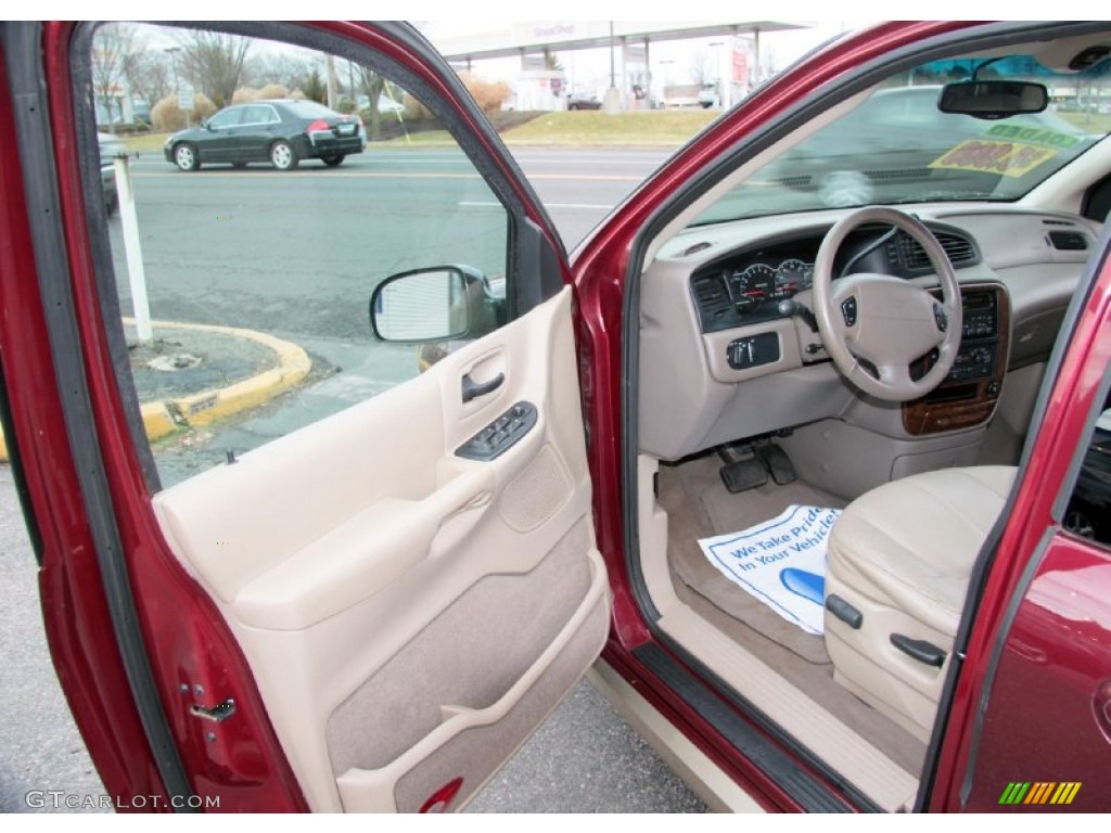 2000 Windstar SEL - Cabernet Red Metallic / Medium Parchment photo #15
