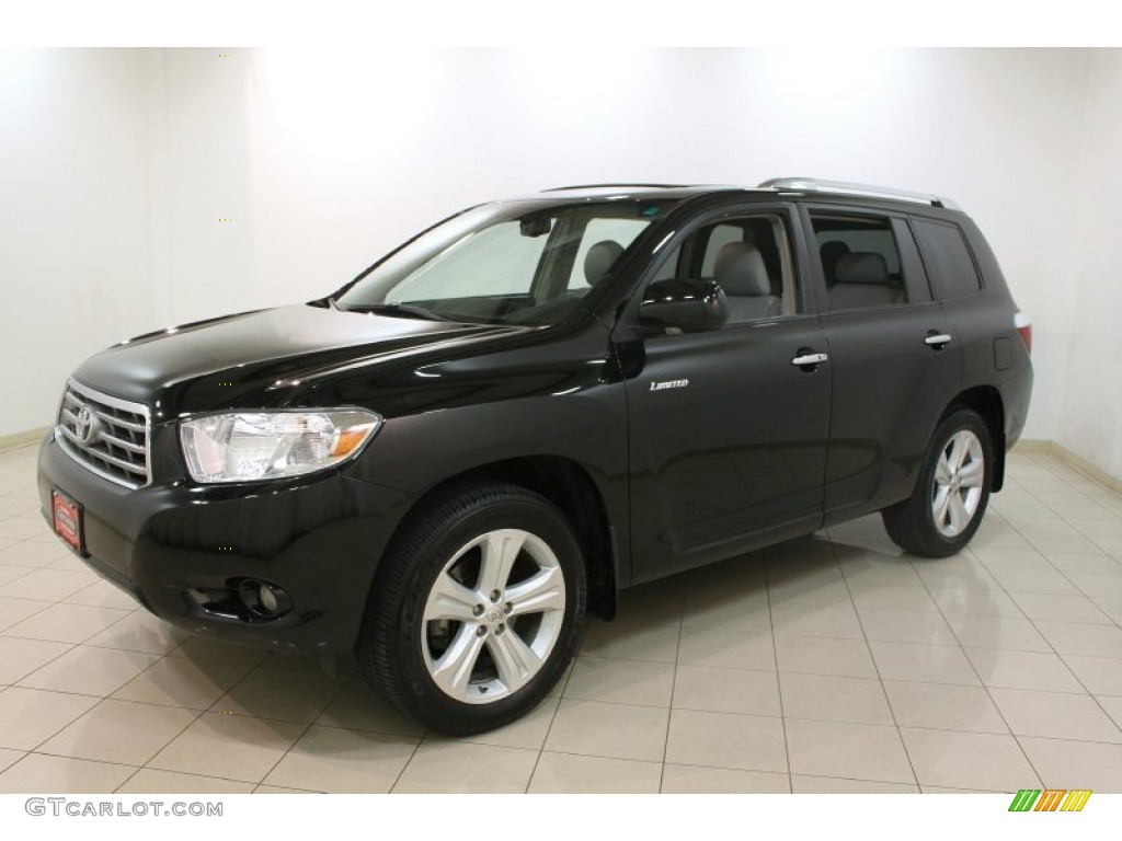 Black 2010 Toyota Highlander Limited 4WD Exterior Photo #76005427