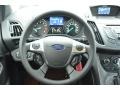 Charcoal Black Steering Wheel Photo for 2013 Ford Escape #76005459