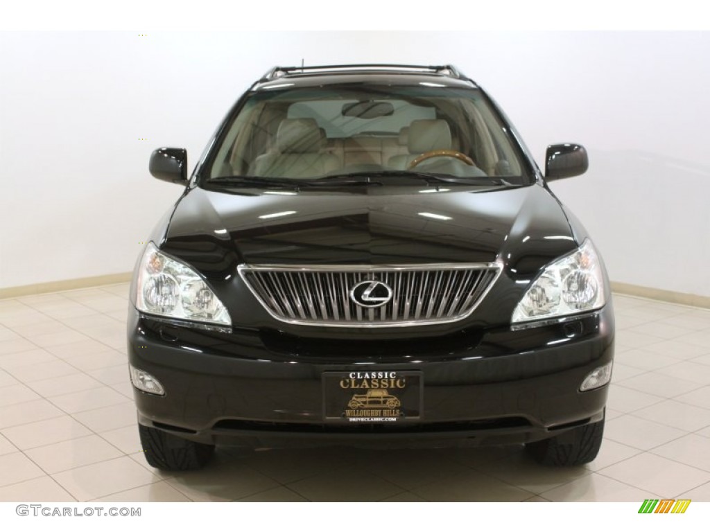 2004 RX 330 AWD - Black Onyx / Ivory photo #2