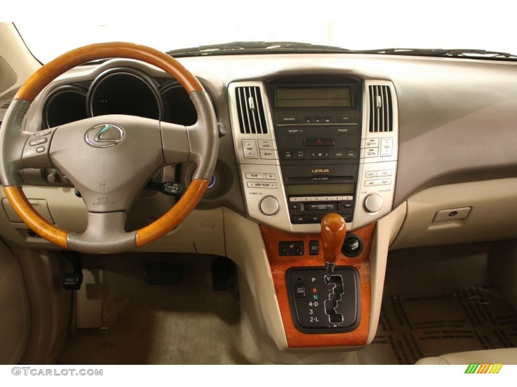 2004 Lexus RX 330 AWD Ivory Dashboard Photo #76006396