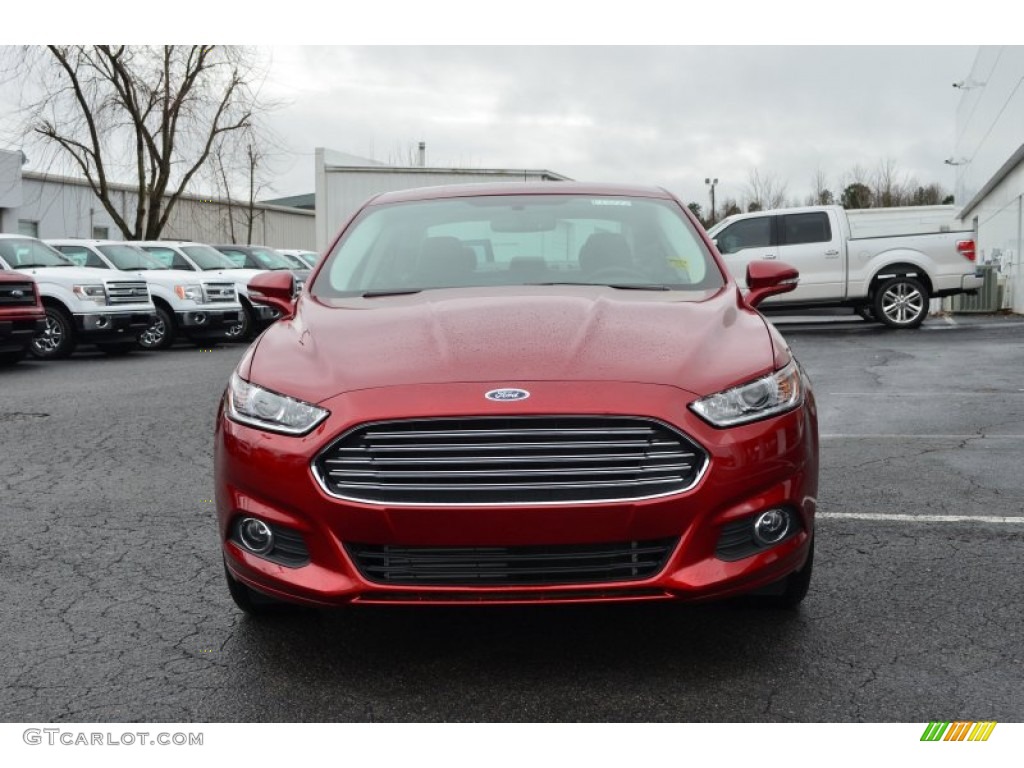 2013 Fusion SE 2.0 EcoBoost - Ruby Red Metallic / Charcoal Black photo #7