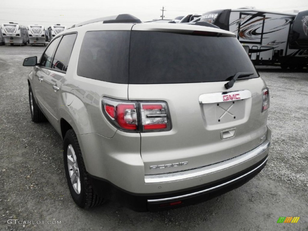 Champagne Silver Metallic 2013 GMC Acadia SLE AWD Exterior Photo #76006705