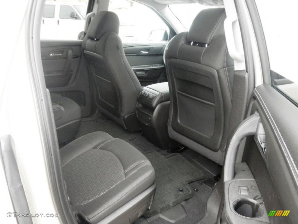 Ebony Interior 2013 GMC Acadia SLE AWD Photo #76006783