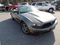 2010 Sterling Grey Metallic Ford Mustang V6 Premium Convertible  photo #1