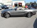 2010 Sterling Grey Metallic Ford Mustang V6 Premium Convertible  photo #2