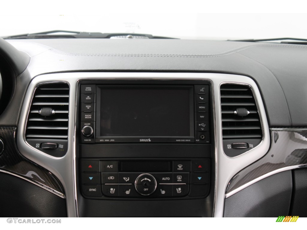 2012 Jeep Grand Cherokee SRT8 4x4 Controls Photo #76008094