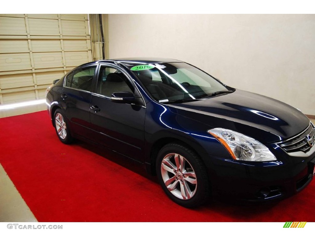 2010 Altima 3.5 SR - Navy Blue / Charcoal photo #1