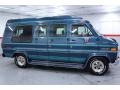 1993 Bright Blue Metallic Chevrolet Chevy Van G20 Passenger Conversion  photo #14