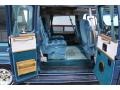 1993 Bright Blue Metallic Chevrolet Chevy Van G20 Passenger Conversion  photo #51